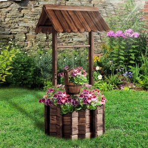 Wooden Wishing Well