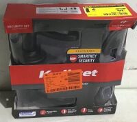 Kwikset&nbsp;Entry Lever and Deadbolt Set - Black