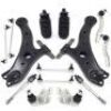 Topickasp - 14pc Front Lower Control Arms w/Lower Ball Joints, Front & Rear Sway Bar Links, Inner Outer Tie Rod Ends and Rack Boots Kit for 2007-2011 Toyota Camry, USA Models Only - Appears New