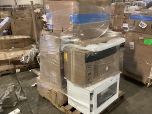 Pallet of Uninspected Bathroom Vanities