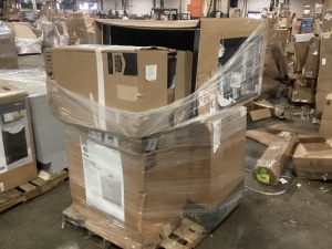 Pallet of Uninspected Bathroom Vanities