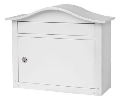 Wall-Mounted Mailbox - White