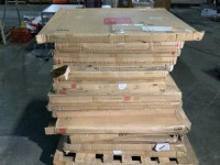 Lot of (18) Fireplace Screens, Various Sizes and&nbsp;Finishes&nbsp;