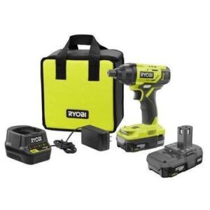 Ryobi 18V 1/4" Cordless Impact Driver Kit