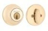 Case of (6) Kwikset&nbsp;660 Series Polished Brass Single Cylinder Deadbolt Featuring SmartKey with Microban