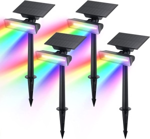 4 pk Linkind Solar Landscape Lights