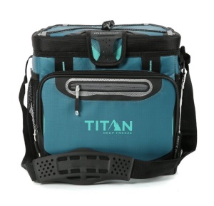 Lot of (2) Titan Deep Freeze 16qt Zipperless Hardbody Cooler