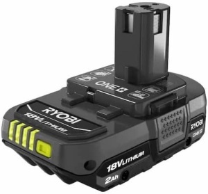 RYOBI ONE+ 18V 2.0 Ah Lithium-Ion Battery