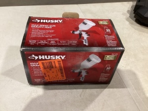 Husky Gravity Feed Composite HVLP Spray Gun