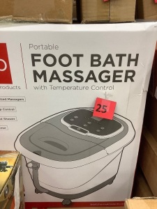 Portable Foot Bath Massager w/ Temperature Control