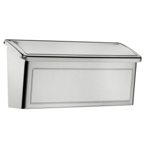 "The Venice" Stainless Steel Wall-Mounted Mailbox