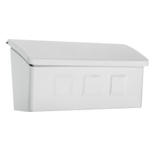 Wall-Mounted Mailbox - White