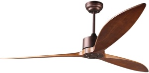 reiga 65" DC Motor Modern Smart Ceiling Fan with Wifi Alexa App Remote Control, 6 Speeds, Oil-Rubbed Bronze - Appears New 