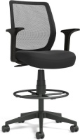 Union & Scale Mesh Back Fabric Drafting Stool