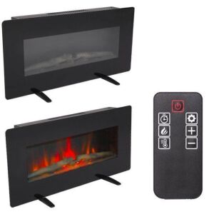 36" 1400W Fireplace Heater