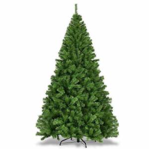 7.5' Artificial Christmas Tree Premium Hinged With Metal Legs