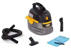 2.5 Gal 1.75 Peak HP Compact Wet/Dry Shop Vacuum with Accessories