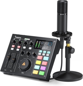 Maonocaster Portable Production Studio with Microphone