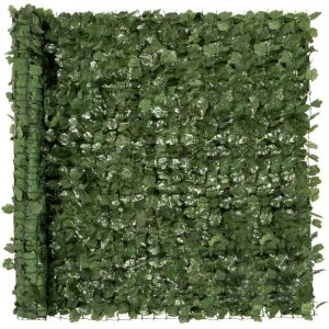 94"x59" Outdoor Faux Ivy Privacy Screen Fence