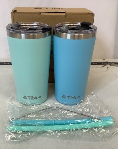 2pk Stainless Steel Insulated Cups