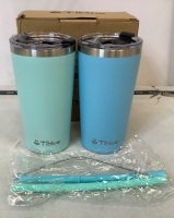 2pk Stainless Steel Insulated Cups