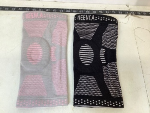 Lot of (2) Neenca Knee Braces, M