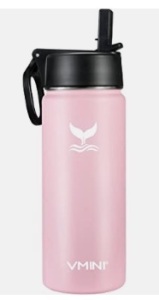 Vmini Water Bottle with Straw