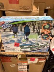 Glow in the Dark Jumbo Snow Golf