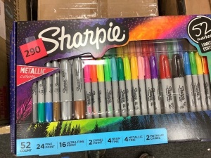 Sharpie 52 Markers Metallic Colors Limited Edition