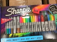 Sharpie 52 Markers Metallic Colors Limited Edition