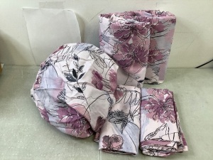 3 Piece Floral Bedding Set, E-Commerce Return