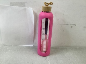 PROBTTL  Water Bottle, Hot Pink, w/ Bottle Brush, E-Commerce Return