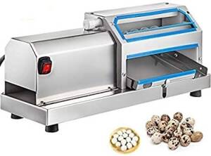 Electric Quail Egg Peeler Machine, 60KG/H Commercial Quail Egg Sheller