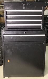 Rolling Tool Chest - Black, Cosmetic Damage