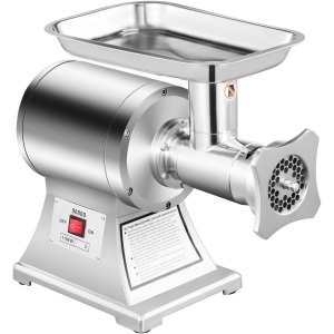 1.5hp Meat Grinder Stainless Steel 220 Rpm Electric Commercial Sausage Stuffer - Appears New 