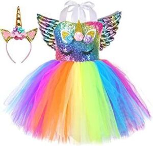 Tutu Dreams Unicorn Dress Costume - Size Large