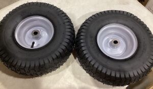 Lot of (2) C-165S-17 Lawn Mower Tractor Wheels