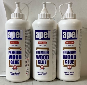 Lot of (3) Bottles of Wood Glue