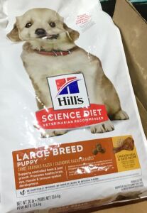 Lot of (2) 30lb Large Breed Puppy Food - Chicken Meal & Oats