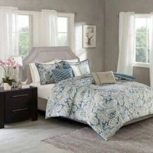 Madison Park Gabby 7-Piece Comforter Set - Queen Size