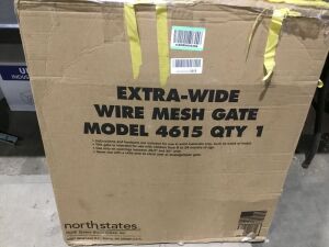 Extra-Wide Wire Mesh Gate