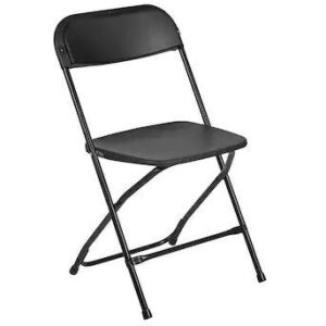 Lot of (10) Standard Folding Chairs - Black