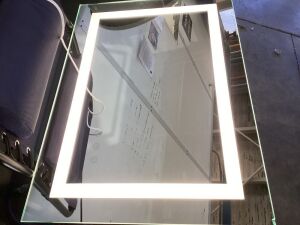 Wall-Mounted LED Bathroom Mirror