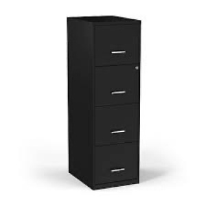 Staples 4-Drawer Light Duty Vertical File Cabinet