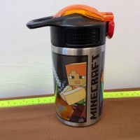 Zak Designs Minecraft&nbsp;Stainless Steel Water Bottle