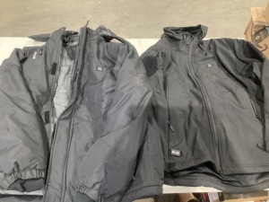 Lot of (5) Heated Jacket - No Battery or Charger 