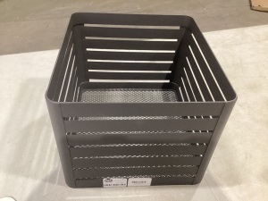 Small Metal Milkcrate 10" x 11" 