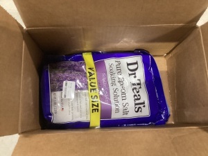 Dr. Teals Epsom Salt w/ Lavendar - Bag Cut