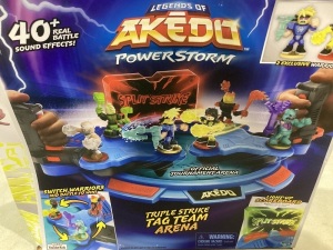 Akedo Powerstorm Triple Strike Tag Team Arena - Unknown if Complete