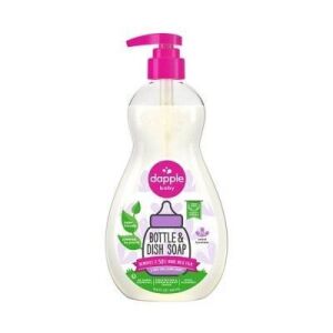 Case of (8) 16.9 fl oz Dapple Baby Bottle & Dish Soap - Sweet Lavender